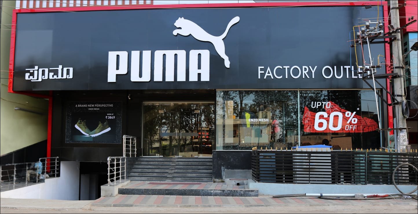 Puma Factory Outlet Whitefield - Commercial Project